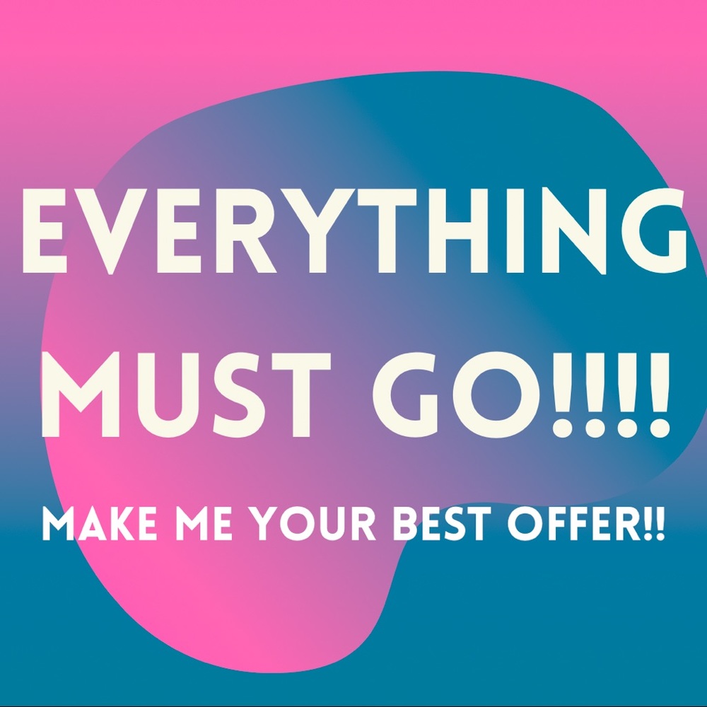 Cleaning out my closet!!